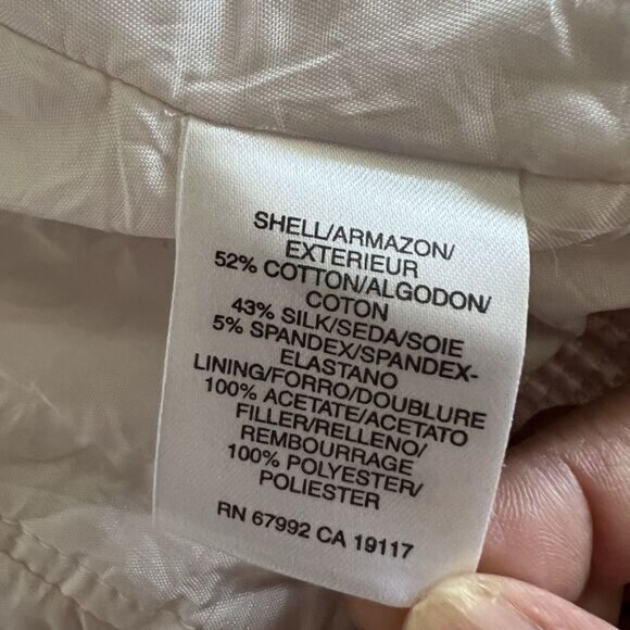 Sigrid Olsen Women Jacket Size 8 Pink Silk Button Snaps Barbie Beach Vacation - Picture 8 of 15